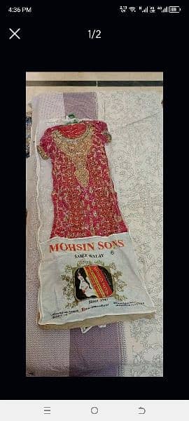 for sale mohsin son branded bridal maxi use one time only. 0