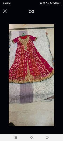 for sale mohsin son branded bridal maxi use one time only. 1