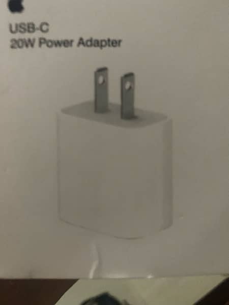 Apple 20w charger original and lead 0