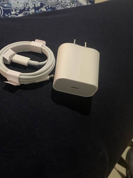 Apple 20w charger original and lead 1