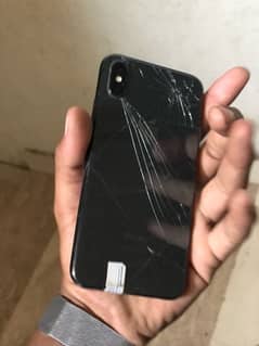 Iphone X  64 GB Non PTA  Back Glass Crack  Face Id Fail repair ho jaye