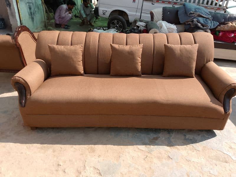 L shape sofa / sofa set / sofa repair / fabric change / sofa poshish 7