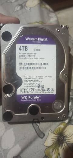 Hard drive 4 Tb