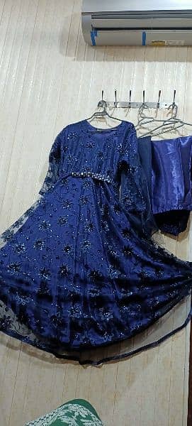 Beautiful blue color maxi 1