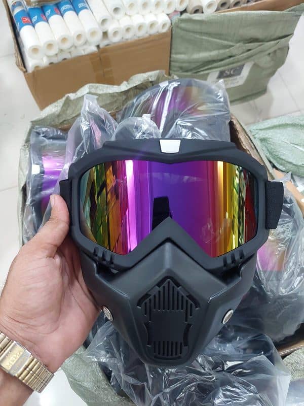 Motorcycle Protective Goggles Bike Face Mask, Off Road Goggle Mask Ma 4