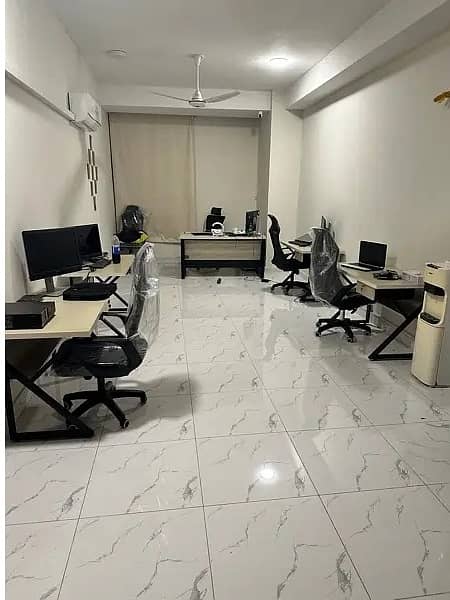 Fully Furnished Area 500 Square Feet Office Available For Rent Real Pictures Gulberg 3 Lahore 7