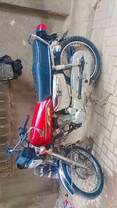 honda cg125 self start