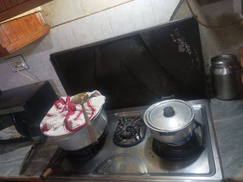 cooking range/stove/3 Burner Stove/Grill/Oven 1