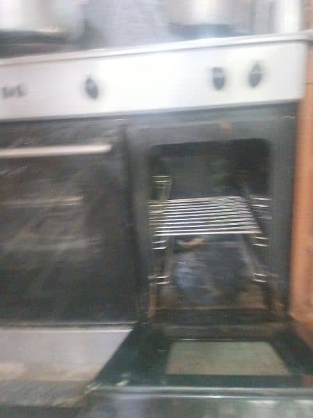 cooking range/stove/3 Burner Stove/Grill/Oven 6