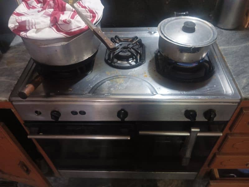 cooking range/stove/3 Burner Stove/Grill/Oven 8