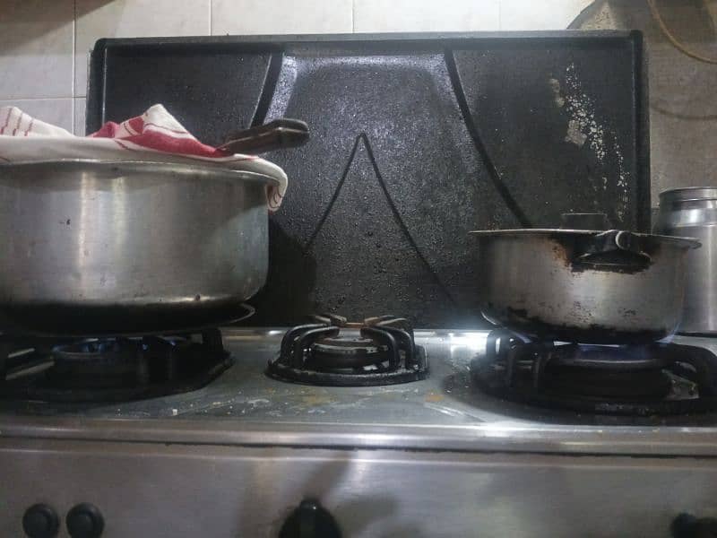 cooking range/stove/3 Burner Stove/Grill/Oven 10