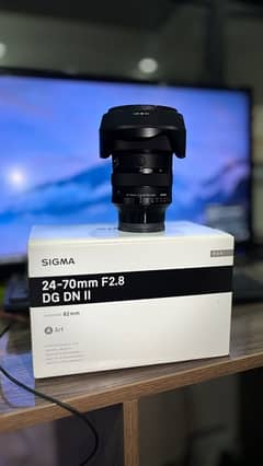 SIGMA 24-70 dg dn ii f 2.8 Lens (With Warranty of 10 Months)