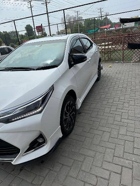 Toyota Altis Grande 2024 beige interior 8