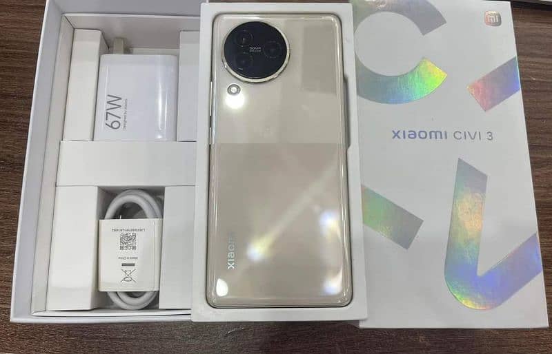 xiaomi Civi 3 12GB Ram 256GB official PTA 0