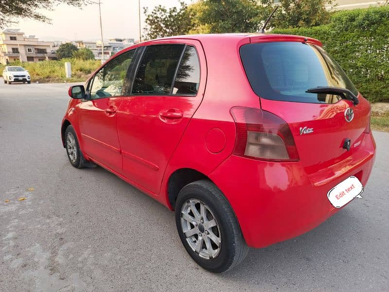 Toyota Vitz 2007 1000cc car for sale 4