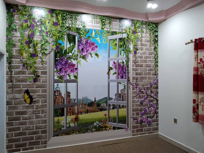 3D Wallpaper | Customized Wallpaper | Room Wallpaper| 3DFlex Wallpaper 19