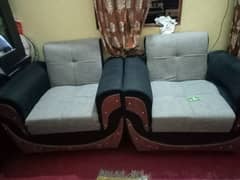 Sofa set 5 seater, like new