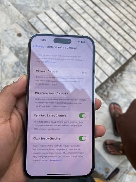 IPhone 14 pro max Deep purple 256gb 4