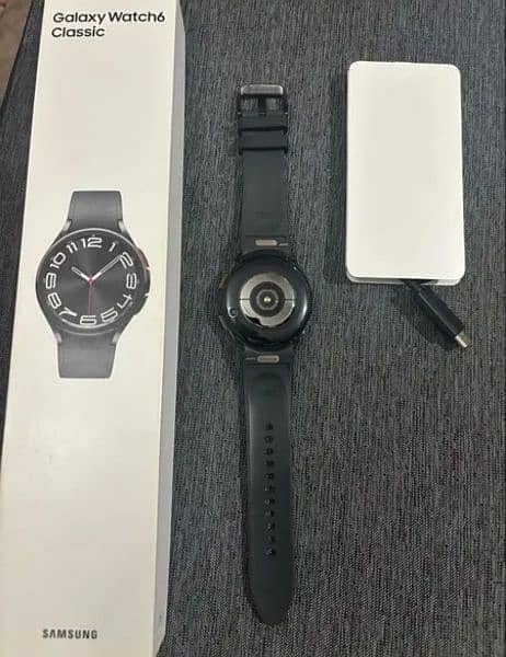 Samsung watch 6 classic 43 mm Black 0