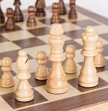 Wooden Chess Small, Medium, Large, Extra Large and Jumbo Size 7