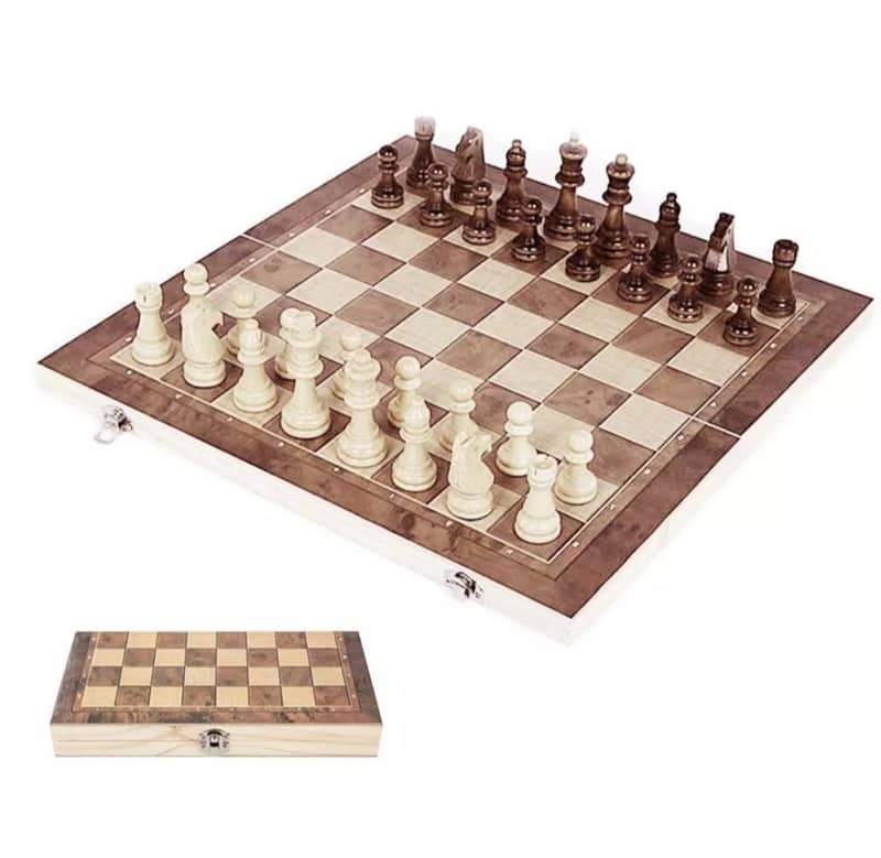 Wooden Chess Small, Medium, Large, Extra Large and Jumbo Size 11