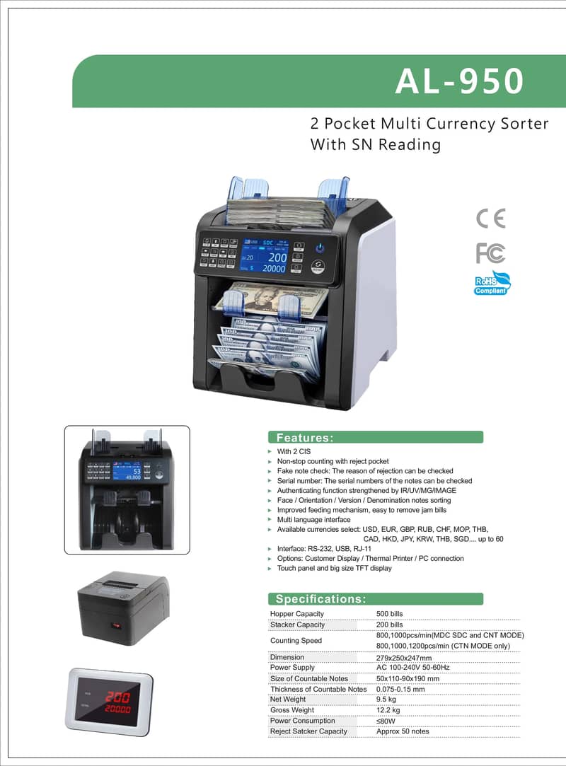 Wholesale Currency,note Cash Counting Machine in Pakistan,safe locker 18