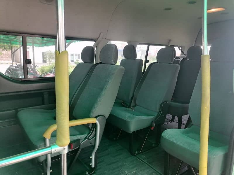 Grand cabin hiace for RENT Boking Lahore 4