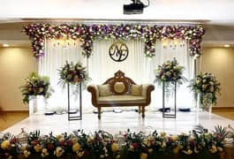 Birthday anniversary decore/Wedding events services/flower decor