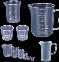 Plastic Jug and Plastic Beaker