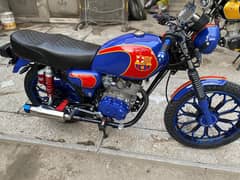 Honda 125 /20model modified M5 video audio display metar