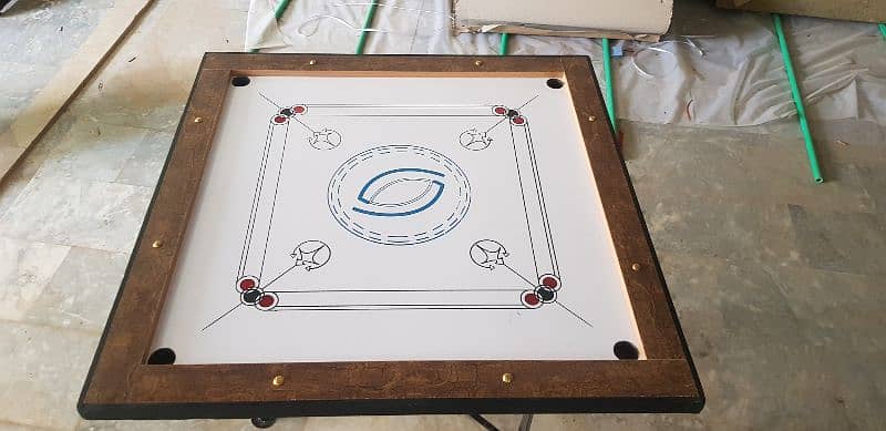 Carrom Boards/Borik/Striker/Coins/powder/Table Tennis/foseball table 1