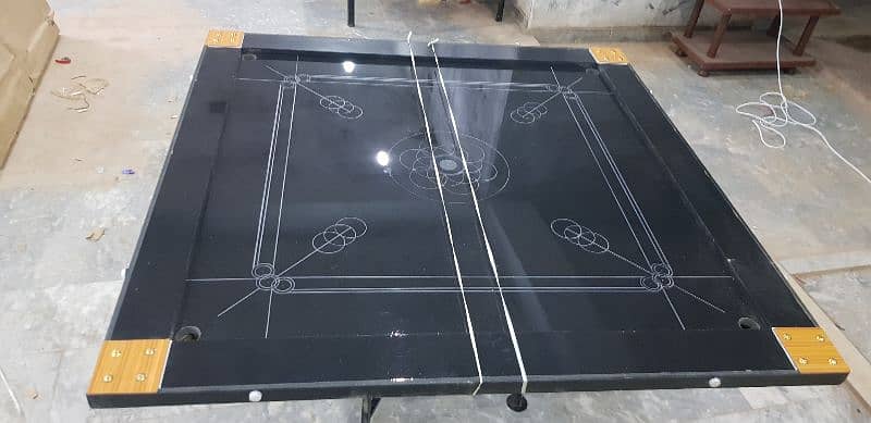 Carrom Boards/Borik/Striker/Coins/powder/Table Tennis/foseball table 7