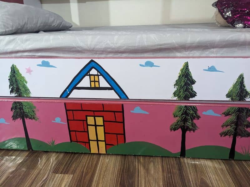 wooden bunk bed / bunk bed / tripple bunk bed / new bunk bed / bed 5