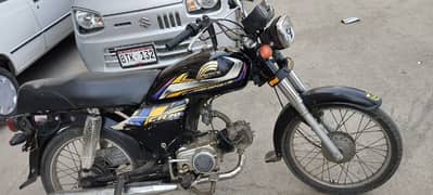 70cc motorcycle used for 1 year only