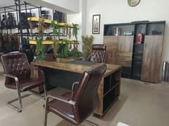 Executive table L-shape, CEO table, office furniture