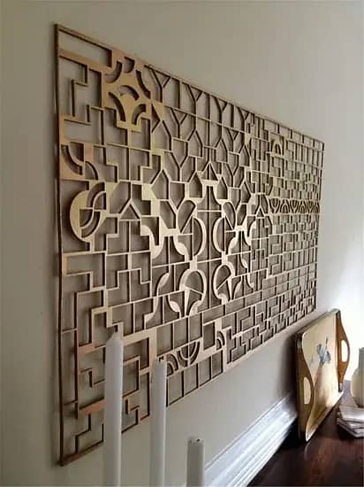 metal calligraphy / islamic metal art / metal wall decor / cnc cutting 6