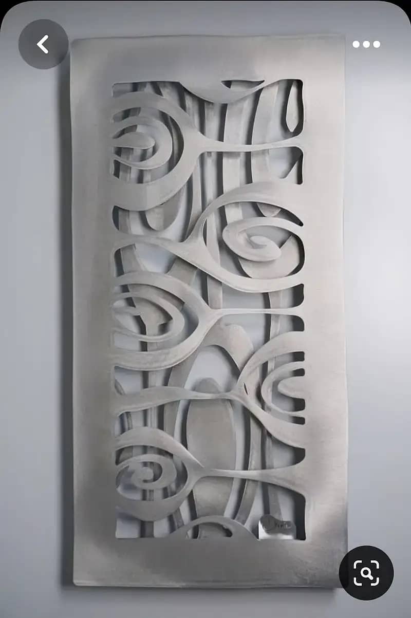 metal calligraphy / islamic metal art / metal wall decor / cnc cutting 8