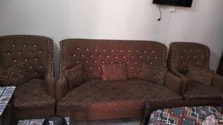 5 Seater Sofa Set For Sale (Neat & Clean) / Five Seater Sofa Set