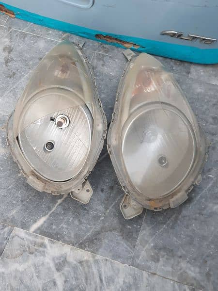 suzuki alto japanese trunk and head lights 6