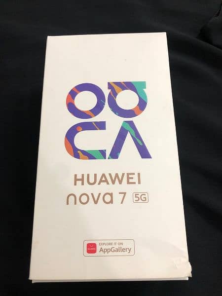 Huawei nova 7 8/256. NON PTA 3