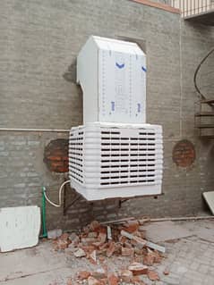 evaporative duct cooler