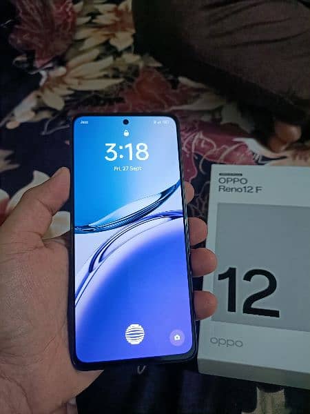 Oppo reno 12F 8+8=16GB RAM 256GB ROM Contact 03004204272 1