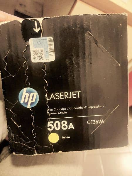 HP 508 A yellow toner 2