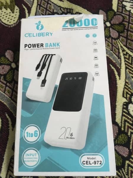 Power bank 20000mah(74wh) 0