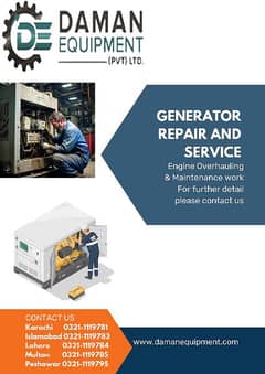 Diesel Genset Repairing and services