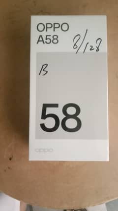 I am sale Oppo a58 mobile not open box