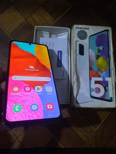 Samsung A51 with Box 2