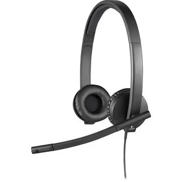 Headphones/Logitech H570c wired noise cancellation headphones For Sale 2