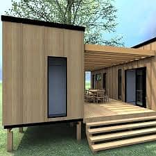 Office Container | Prefab building | Portabale Container Office Cabin 10