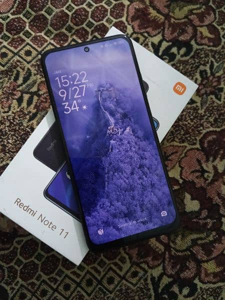 redmi note 11.6 128 original hai sb box or 1